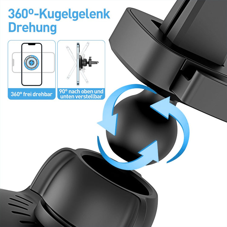 15W Magnetic Wireless Car Charger