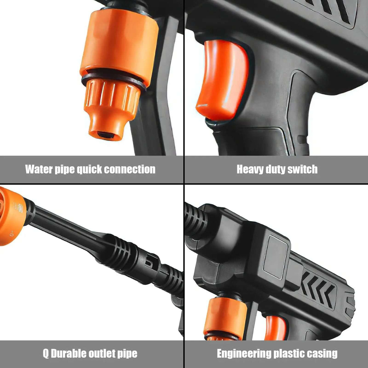 48V Water Gun Spray Cleaner Car Washer