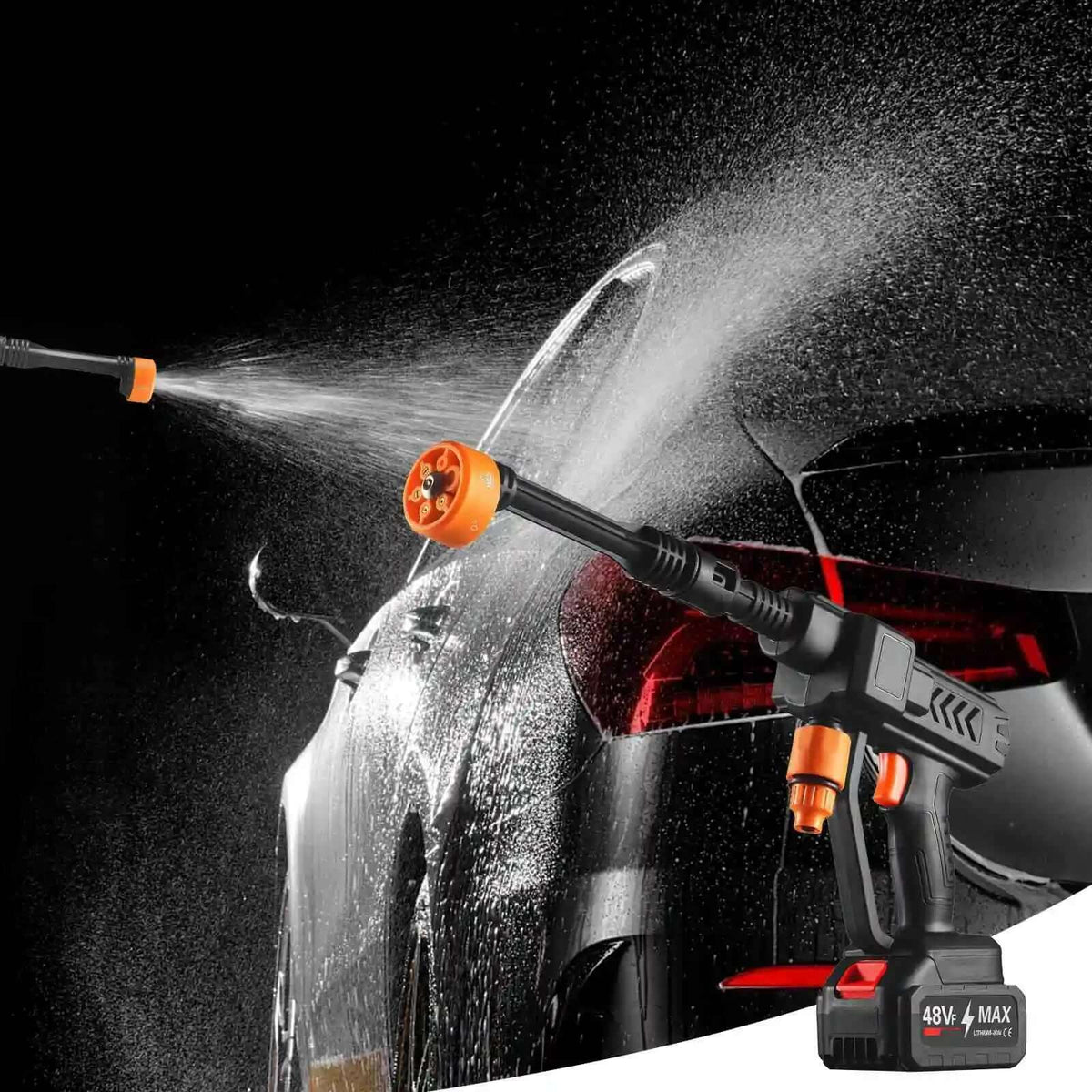 48V Water Gun Spray Cleaner Car Washer