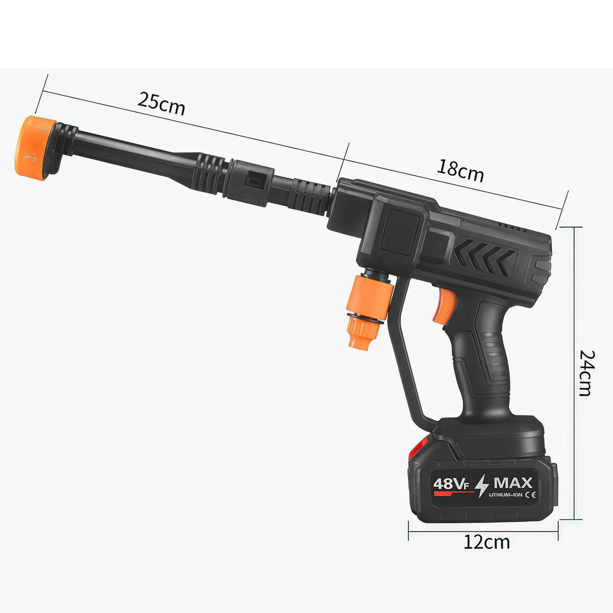 48V Water Gun Spray Cleaner Car Washer