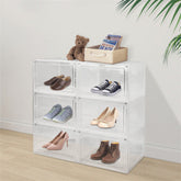 Transparent Shoe Storage Boxes