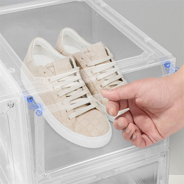 Transparent Shoe Storage Boxes