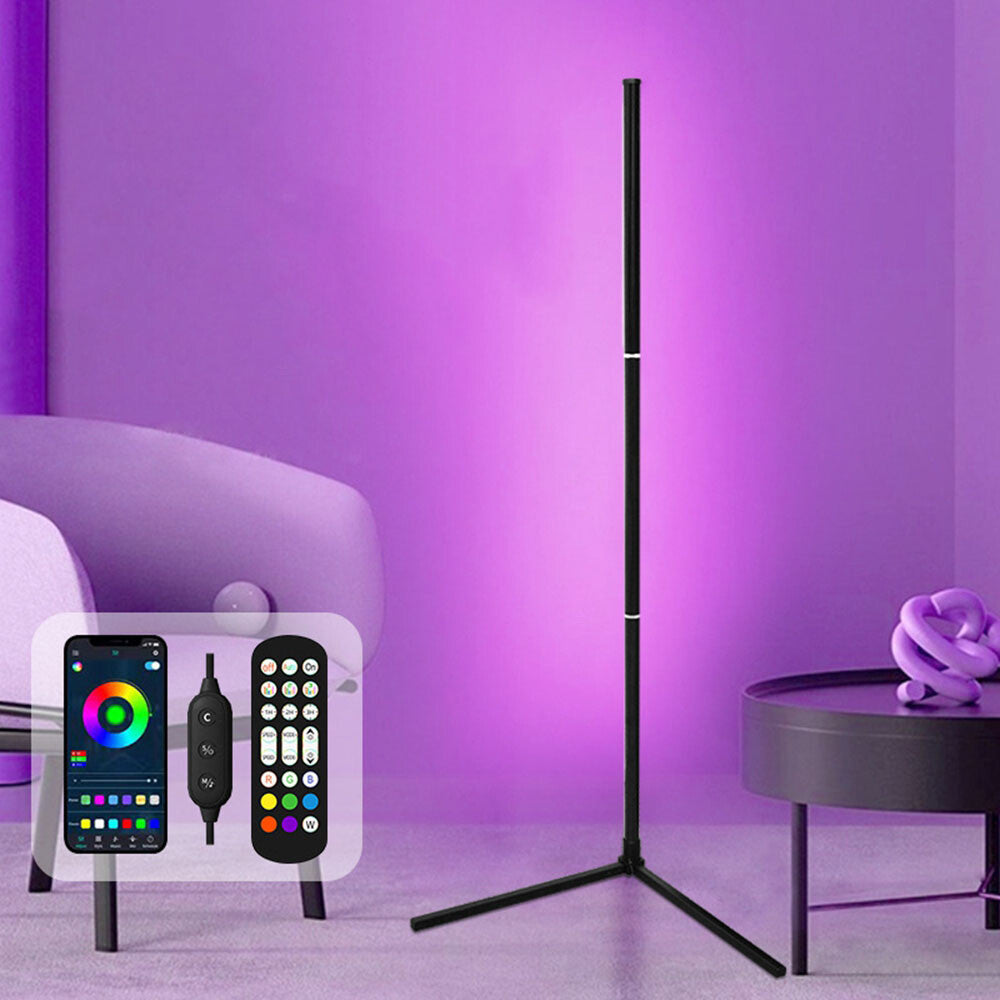 10W RGB LED Corner Floor Lamp