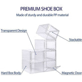 Transparent Shoe Storage Boxes