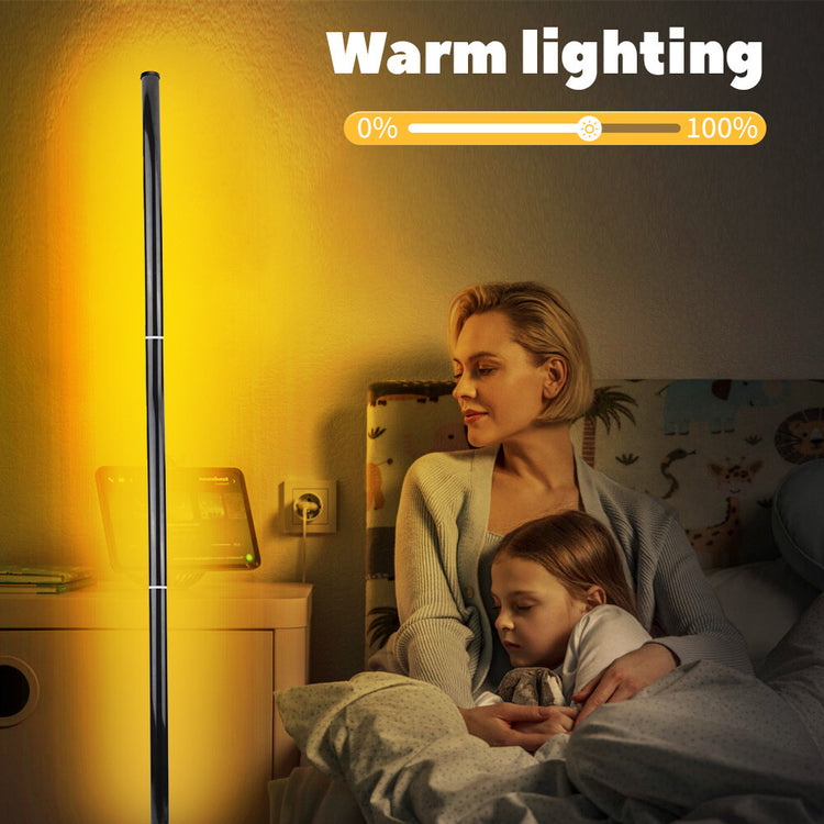 10W RGB LED Corner Floor Lamp