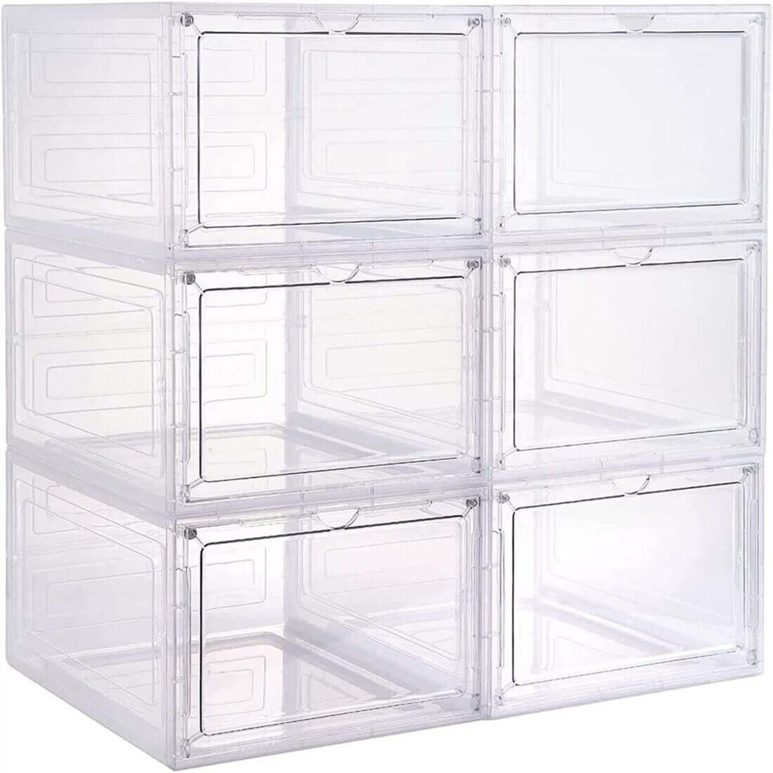 Transparent Shoe Storage Boxes
