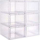 Transparent Shoe Storage Boxes