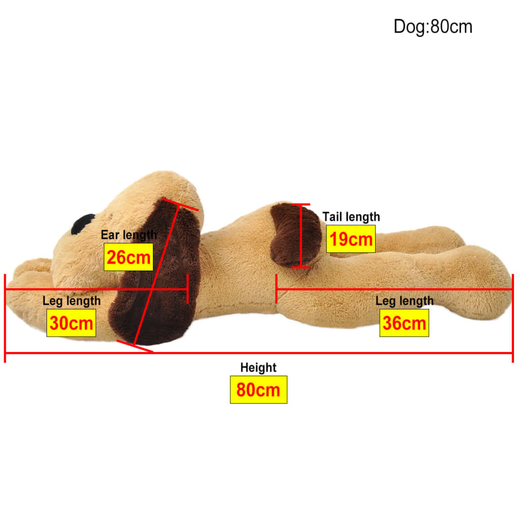 80 cm Dog Plush Toy
