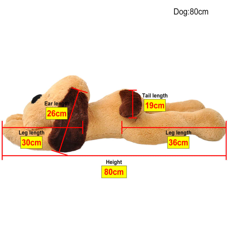 80 cm Dog Plush Toy