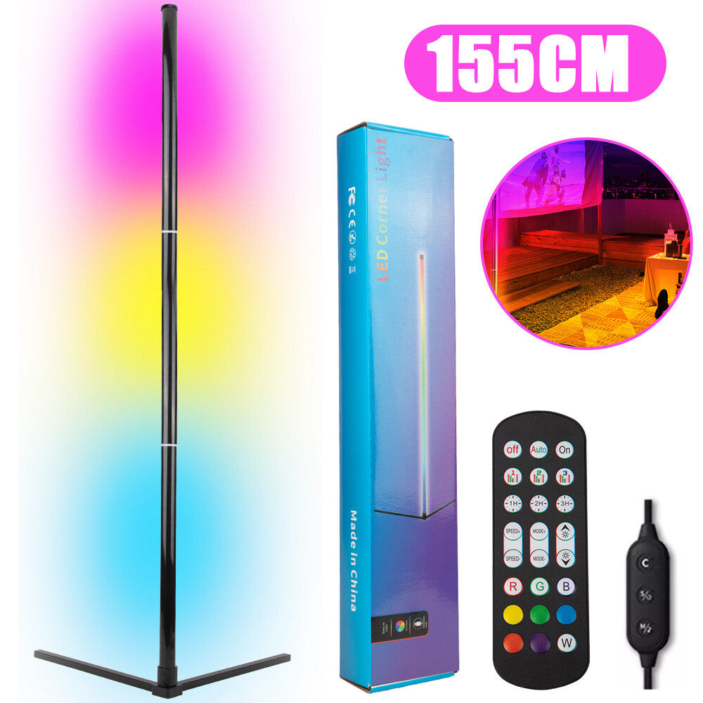 10W RGB LED Corner Floor Lamp