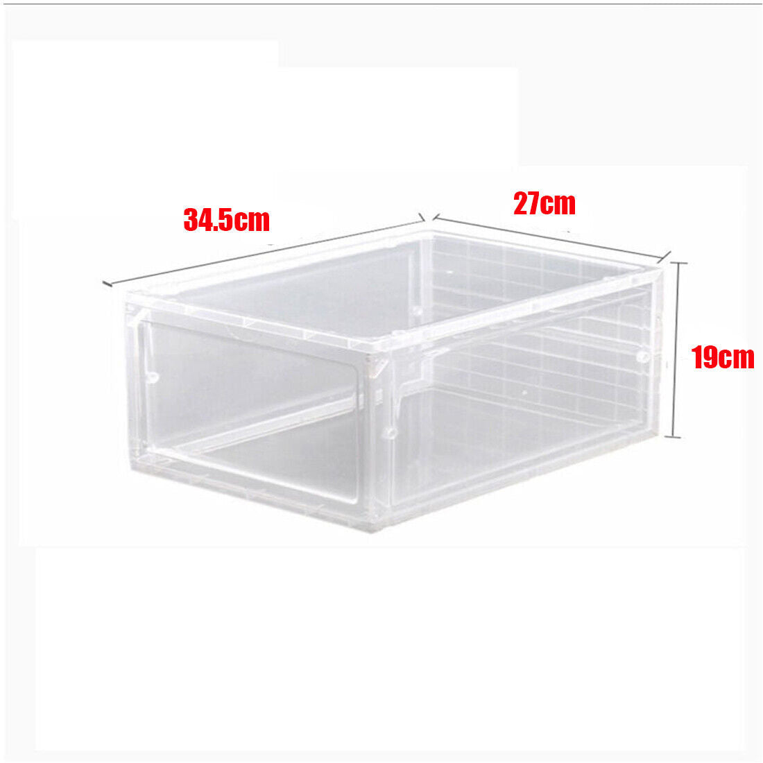 Transparent Shoe Storage Boxes