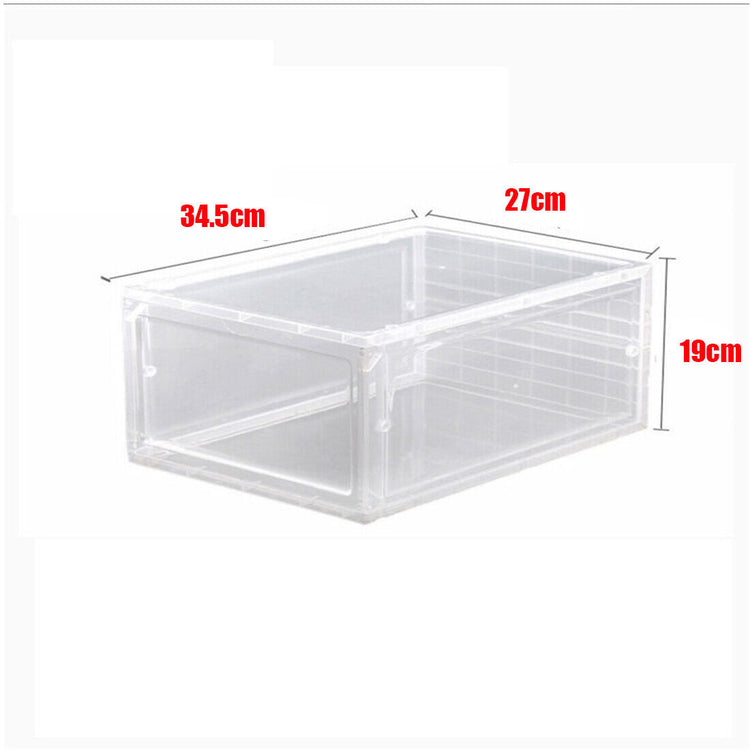 Transparent Shoe Storage Boxes