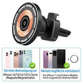 15W Magnetic Wireless Car Charger