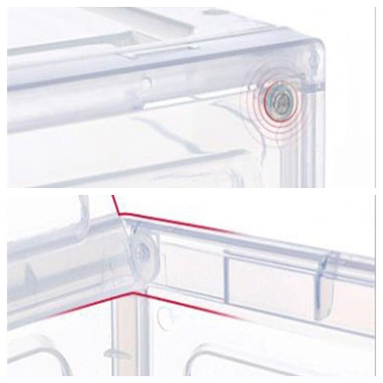 Transparent Shoe Storage Boxes
