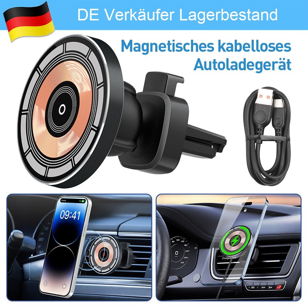 15W Magnetic Wireless Car Charger