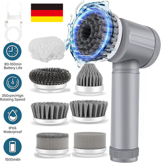 Rechargeable Electric Spin Scrubber